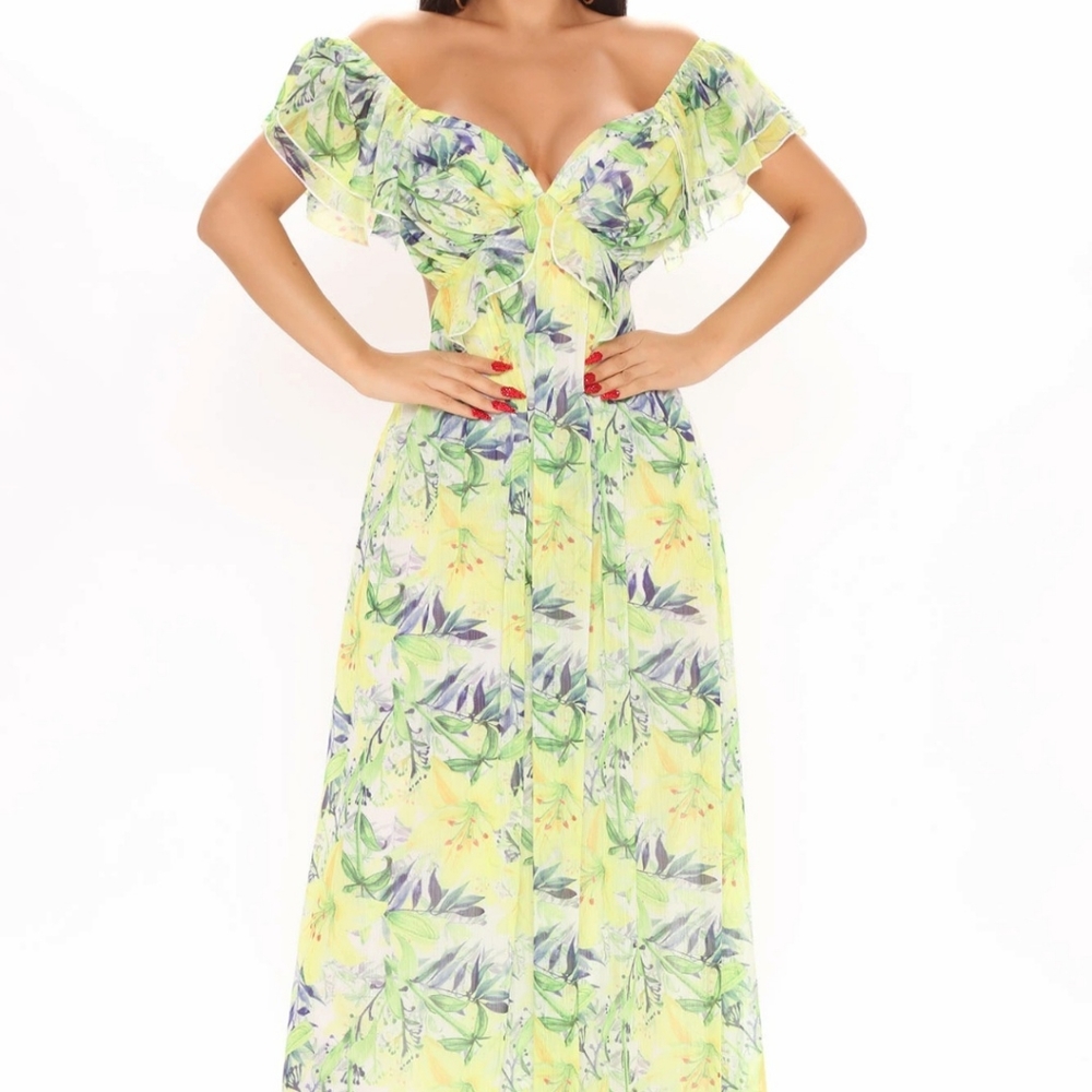 Fashion Nova Floral Dress
